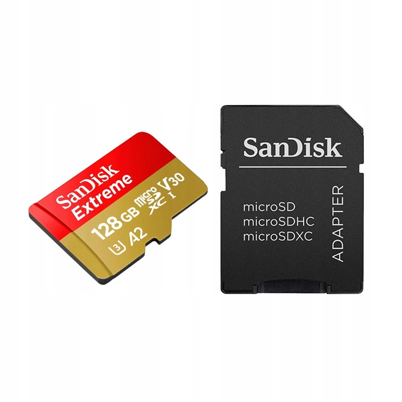 Karta pamięci Sandisk Extreme 128GB 100mb/s